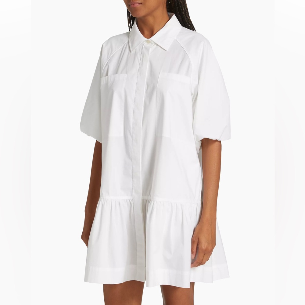 Jonathan Simkhai Crissy Cotton Poplin Shirtdress